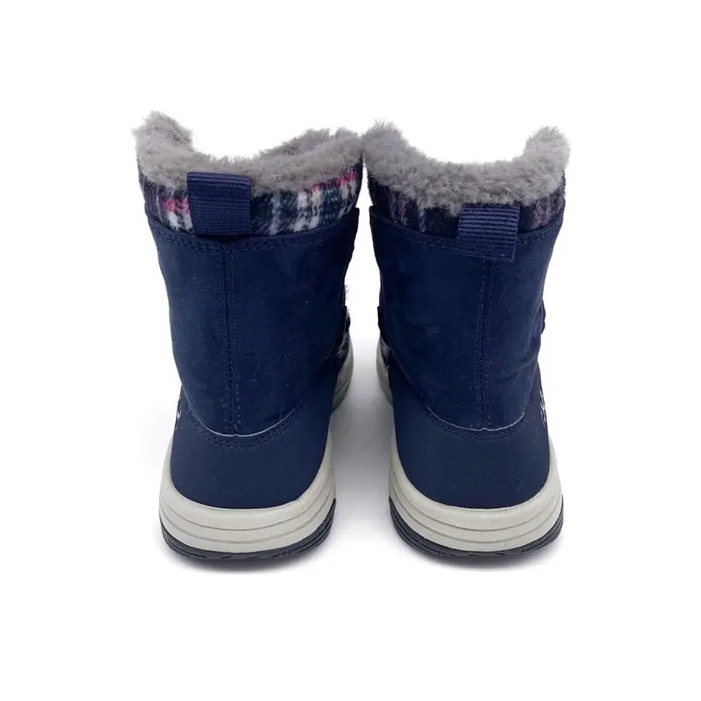RYKA Aubonne Outdoor Winter Boot Blue Grey Pink 7